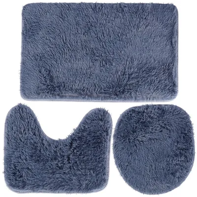 Obrázek produktu pro Protiskluzové, absorpční koupelnové předložky 3 v 1
