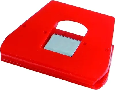 Produktbild von Briefklemmer Signal 3 90x70mm rot