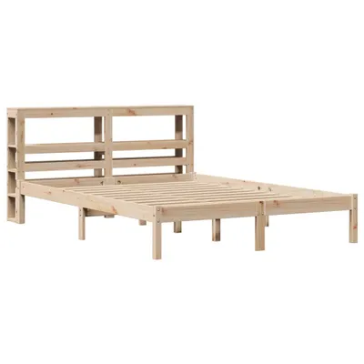 Produktbild von Massivholzbett ohne Matratze 120x190 cm Kiefernholz