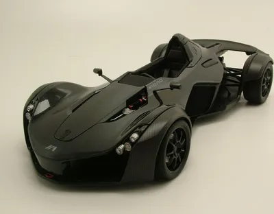 Produktbild von BAC Mono 2011 schwarz metallic Modellauto 1:18 Autoart