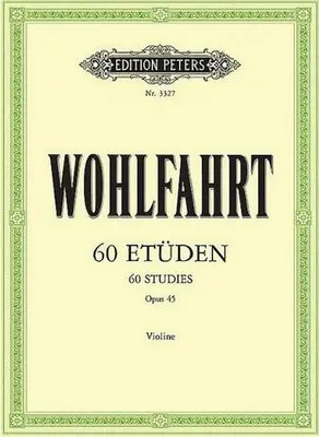 Obrázok produktu pre 60 Etüden für Violine solo op. 45