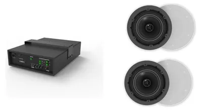 Produktbild von Vivolink AUDIOPACK2, 2.1 Kanäle, Kabelgebunden, 110 W, 40 - 20000 Hz, 4 Ohm, Schwarz