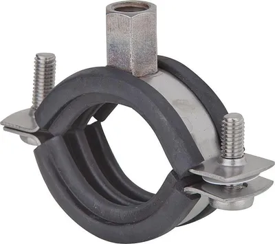 Produktbild von FISCHER Zweischrauben-Schelle Edelstahl 25-30 mm M8/M10