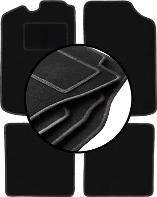 Image de Jeu complet de tapis en velours pour : Volkswagen Golf I à hayon (1974-1983)