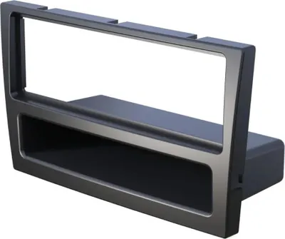 Image de Audioproject A142 - Cache-radio compatible OPEL Corsa C Combo Omega B Vectra C Meriva SUZUKI Ignis Wagon R Cadre d'installation noir