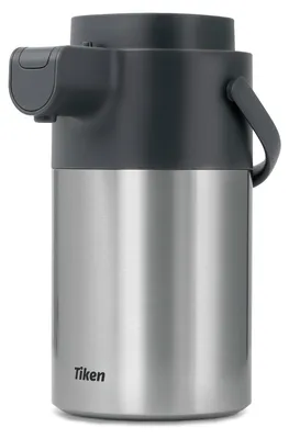 3L Airpot Kaffeekanne mit Pumpe, Edelstahl, isoliert