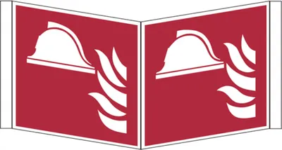 Produktbild von Dreifke® Brandschutzzeichen mittel und Geräte zur Brandbekämpfung Winkel-/Nas...