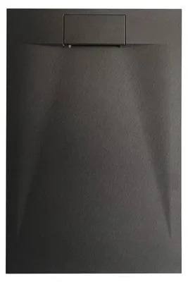 Produktbild von Soho SMC Duschwanne SlimLine – nur 35 mm flach & rutschfest, Größe:140 x 90 cm, Farbe:Schwarz