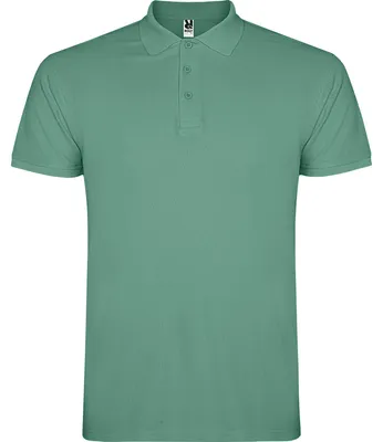 Produktbild von Roly - "Star" Poloshirt für Herren LT5493 (L) (Dunkelminzgrün)
