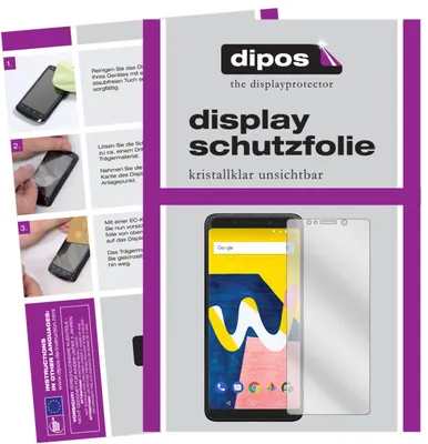Produktbild von 6x Schutzfolie für Wiko View Lite klar Displayschutzfolie Folie Display Schutz