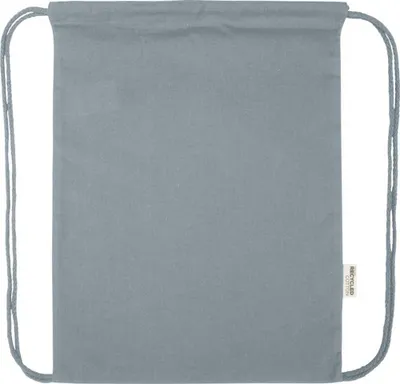 Imagen del producto de Floso - Bolsa de gimnasia "Oregon", material reciclado, 5 litros, talla única (gris)
