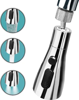 Produktbild von Küchenarmatur Spraykopf - 360° drehbar - 3 Sprühmodi