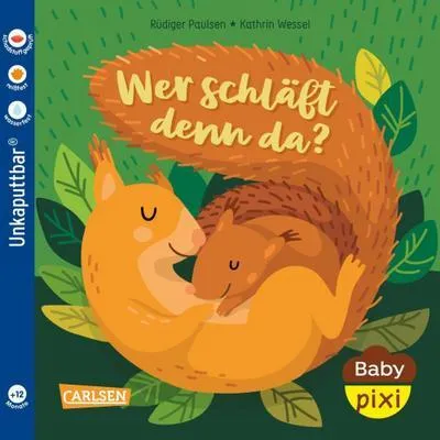 Obrázek produktu pro Baby Pixi (unkaputtbar) 172: Wer schläft denn da?