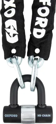 Produktbild von Oxford HD Chain Lock 1.5m Black Kette-Schloss