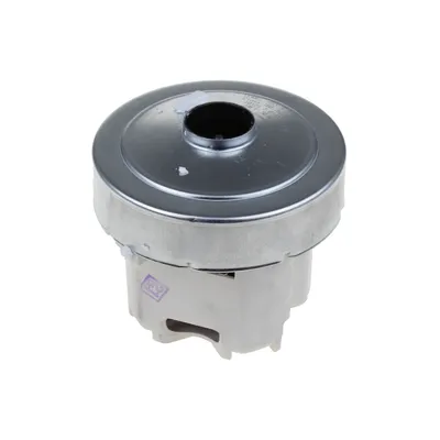 A vacuum cleaner motor part on a white background.