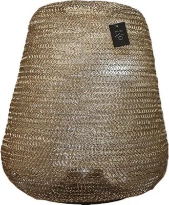 Produktbild von Windlicht Rasteli Metall Silber D 45 cm H 51 cm