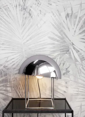 Produktbild von NEWROOM Tapete Beige Vliestapete Blumen -  Floral Grau  Blätter   Modern