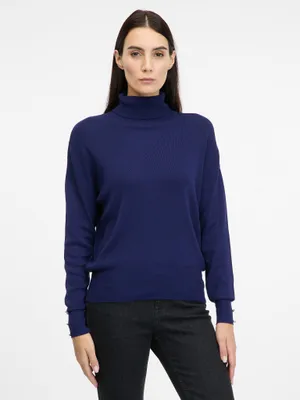 Produktbild von Orsay Dunkelblauer Damen-Rollkragenpullover L