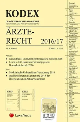 Produktbild von KODEX Ärzterecht 2016