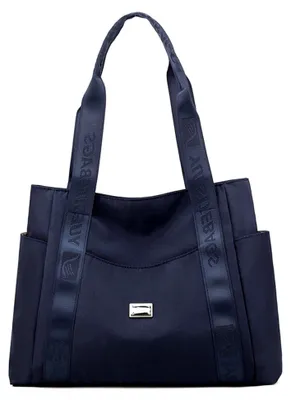 Produktbild von Schultertasche Damen Gross Handtasche Shopper Multi Tasche Umhängetasche Tote Bag Casual Henkeltasche Hobo Reisetasche für Alltag, Büro, Schule Dunkelblau