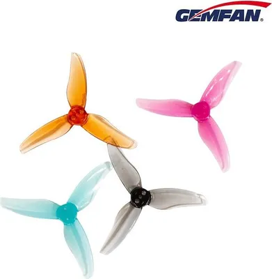 Produktbild von Gemfan 2512 3 Blatt Propeller Clear Grey 2.5 Zoll
