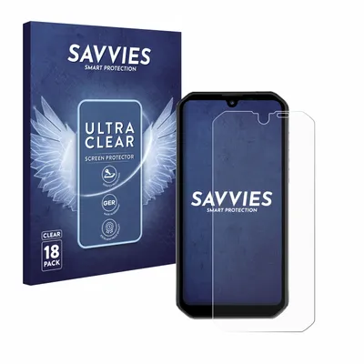 Produktbild von 18x Für Blackview BV9900 Pro Schutzfolie Savvies Displayschutz Display Schutz Folie Klar Transparent