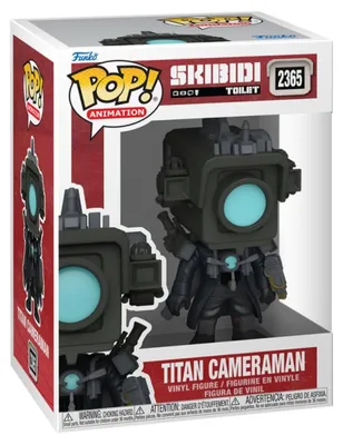 Produktbild von Funko FK89310 - Skibidi Toilet POP! Rocks Vinyl Figur Titan Cameraman 9 cm -