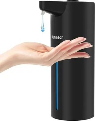 Produktbild von Seifenspender, automatische, elektrische Spender Küche, No Touch Badezimmer, Schwarz