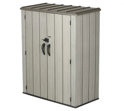 Produktbild von Lifetime Kunststoff Geräteschrank XL Dunkelgrau 70x136x172 cm