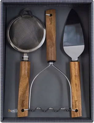 Immagine prodotto di Set Di Utensili Da Cucina In Legno Husla 3 Elementi