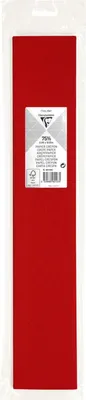 Produktbild von Clairefontaine Krepppapier 250x50 rot