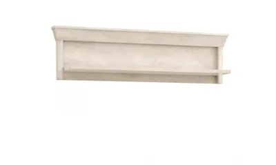 Produktbild von Furniture24 Hängeregal, Wandregal, Wandboard Kashmir Ksmb01 Pinie Weiß