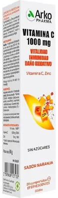 Image de Arkopharma Vitamine C 1000 mg 20 comprimés