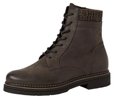 Image de Bottes en cuir marron pour femmes, marque Tamaris, taille 38