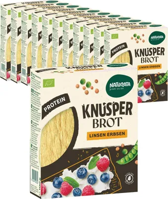 Produktbild von Knusperbrot Linsen Erbsen, 12x 100 g