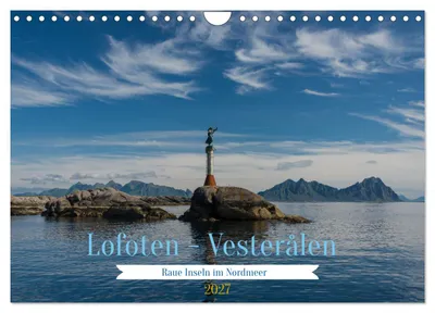 Produktbild von Lofoten Vesterålen (Wandkalender 2027 DIN A4 quer), CALVENDO Monatskalender