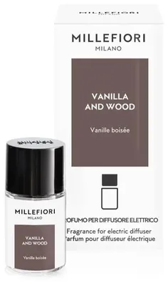 Immagine prodotto di Millefiori Milano, ricarica per diffusore elettrico, profumo Vaniglia e Legno, 20 ml