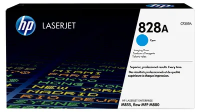 Obrázok produktu pre HP Azúrový zobrazovací valec 828A LaserJet, 30000 strany, Azúrová, 1 kusov