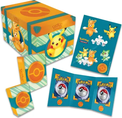 Produktbild von Pokemon TCG Paldea Adventure Chest Pikachu Promo