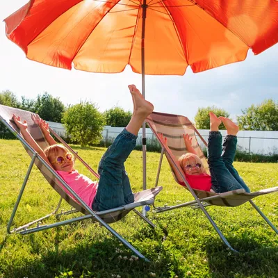 Productafbeelding van Famanu grondankerset voor parasols en wasdrogers - adapter 25-55 mm - zilver/blauw