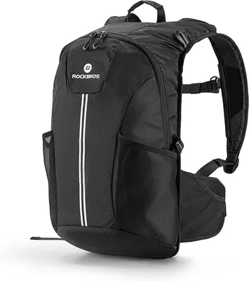 Produktbild von ROCKBROS Wanderrucksack 20L Trekkingrucksack Herren Damen Outdoor Rucksäcke Faltbar Mit Rückenbelüftung Ultraleicht Reißfest für Camping Wandern