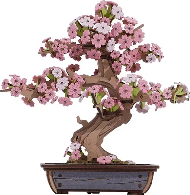 Obrázok produktu pre ROBOTIME Sakura Bonsai, 263 kusov, Ďalší, 14 rok / roky