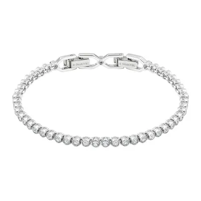 Produktbild von Swarovski 1808960 Emily Armband Weiss Rhodiniert