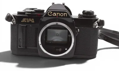Produktbild von Canon AV-1 SLR-Kamera Gehäuse Body Spiegelreflexkamera Kamera schwarz