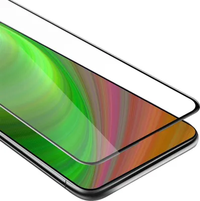 Produktbild von Cadorabo Panzerfolie für Huawei P SMART Z Schutzfolie in Schwarz Vollbild Folie Tempered Display Schutzglas