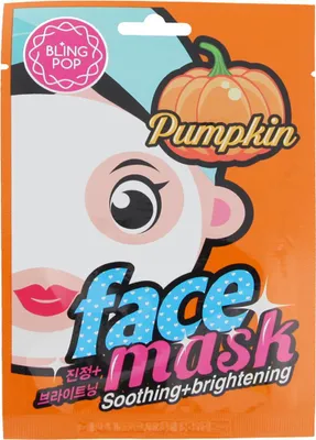 Obrázok produktu pre Bling Pop Pumpkin upokojujúca a rozjasňujúca maska 20 ml