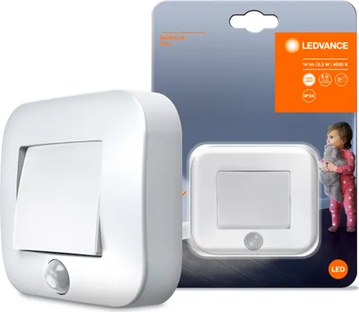 Obrázok produktu pre Osram Nightlux Hall, Ambientné osvetlenie, Biela, Studená biela, Chodba, Vchod, Hala, IP54, III
