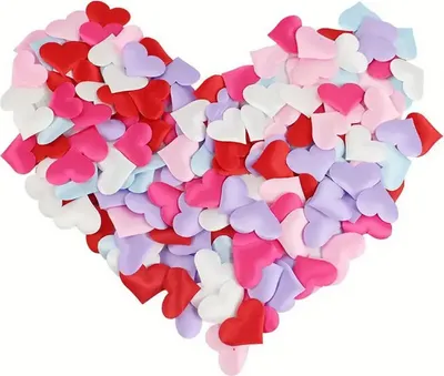 Obrázok produktu pre Romantické konfety na stôl so srdiečkami - ideálne na Valentína, svadby a zásnuby, trvácne a v mnohých farbách (100 kusov) - HEARTPETAL
