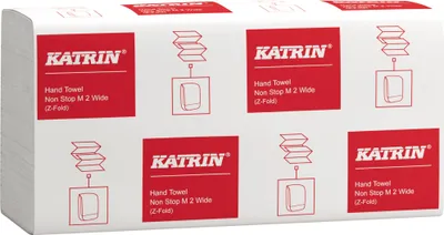 Produktbild von Katrin 61570, 160 Blätter, Papier, Weiß, EU Ecolabel, ISO 9001, ISO 14001, GreenPack, 240 mm, 600 mm