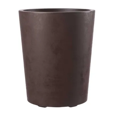 Produktbild von XL Pflanzkübel „Millennium“ Ø43xH54 cm - 48L - Braun - Blumentopf - Wetterfest & Robust für Garten, Balkon und Terrasse